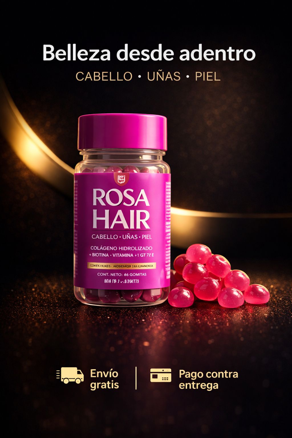 Rosa Hair Gummies
